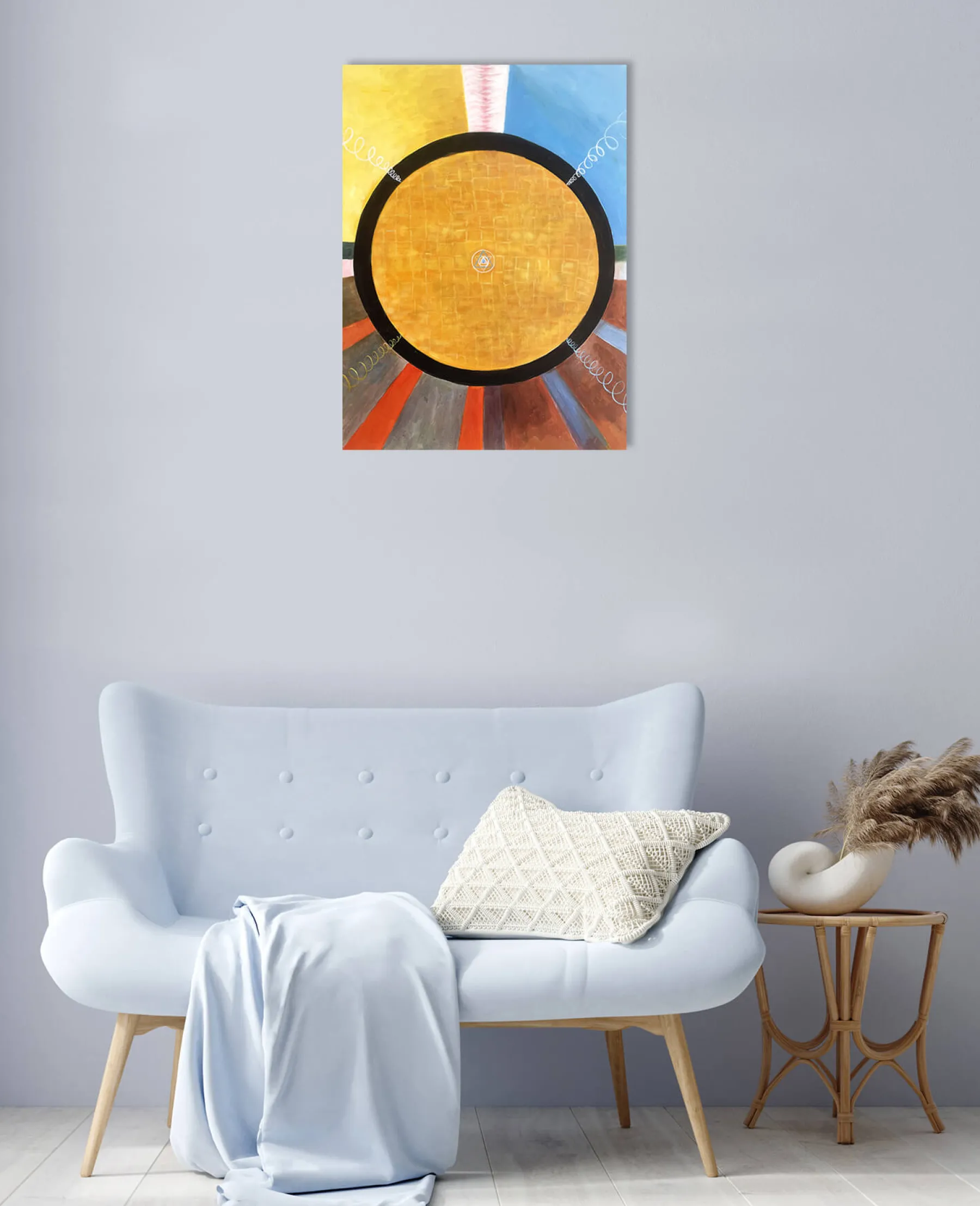 Hot Altarpiece, No 3 - Hilma de Klint De Klint