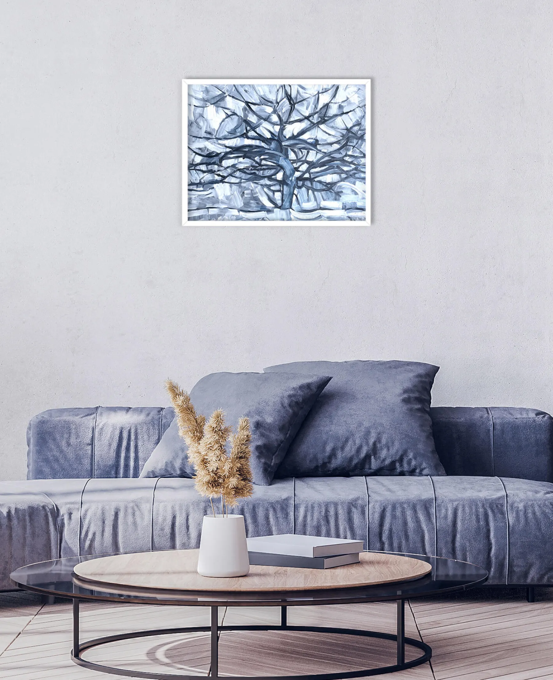 Online Arbre argenté - Piet Mondrian Mondrian
