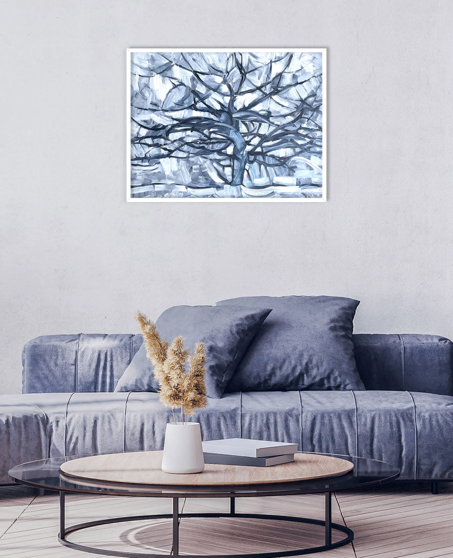 Online Arbre argenté - Piet Mondrian Mondrian