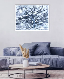 Online Arbre argenté - Piet Mondrian Mondrian