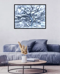 Online Arbre argenté - Piet Mondrian Mondrian