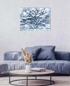 Online Arbre argenté - Piet Mondrian Mondrian
