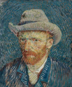 Flash Sale Autoportrait au chapeau de feutre gris - Vincent Van Gogh Van Gogh