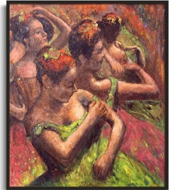Best Sale Ballerines ajustant leurs robes - Edgar Degas Degas