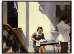 Hot Barber Shop - Edward Hopper Hopper