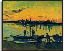 Cheap Barges à charbon - Vincent Van Gogh Van Gogh