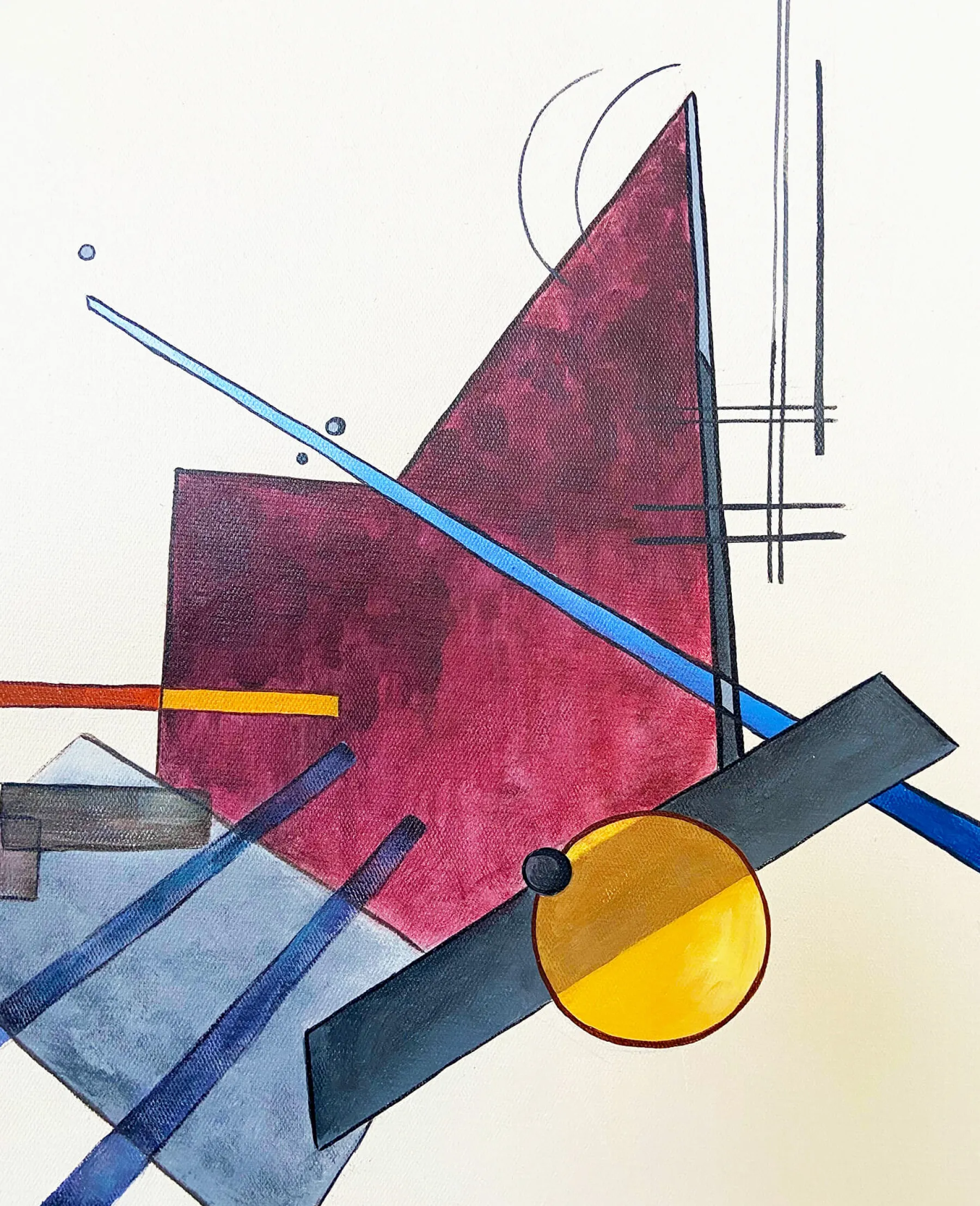 Online Black Relationship - Vassily Kandinsky Kandinsky