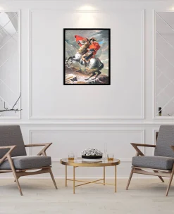 Best Sale Bonaparte franchissant le Grand-Saint-Bernard - Jacques-Louis David David