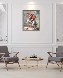 Best Sale Bonaparte franchissant le Grand-Saint-Bernard - Jacques-Louis David David
