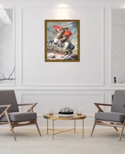 Best Sale Bonaparte franchissant le Grand-Saint-Bernard - Jacques-Louis David David