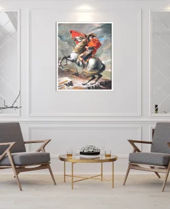 Best Sale Bonaparte franchissant le Grand-Saint-Bernard - Jacques-Louis David David