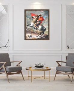 Best Sale Bonaparte franchissant le Grand-Saint-Bernard - Jacques-Louis David David