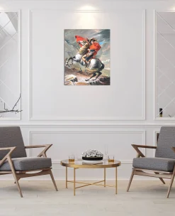 Best Sale Bonaparte franchissant le Grand-Saint-Bernard - Jacques-Louis David David