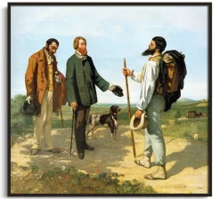 Fashion Bonjour Monsieur Courbet - Gustave Courbet Courbet