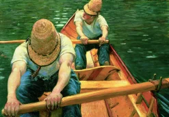 Shop Canotiers ramant sur l'Yerres - Gustave Caillebotte Caillebotte