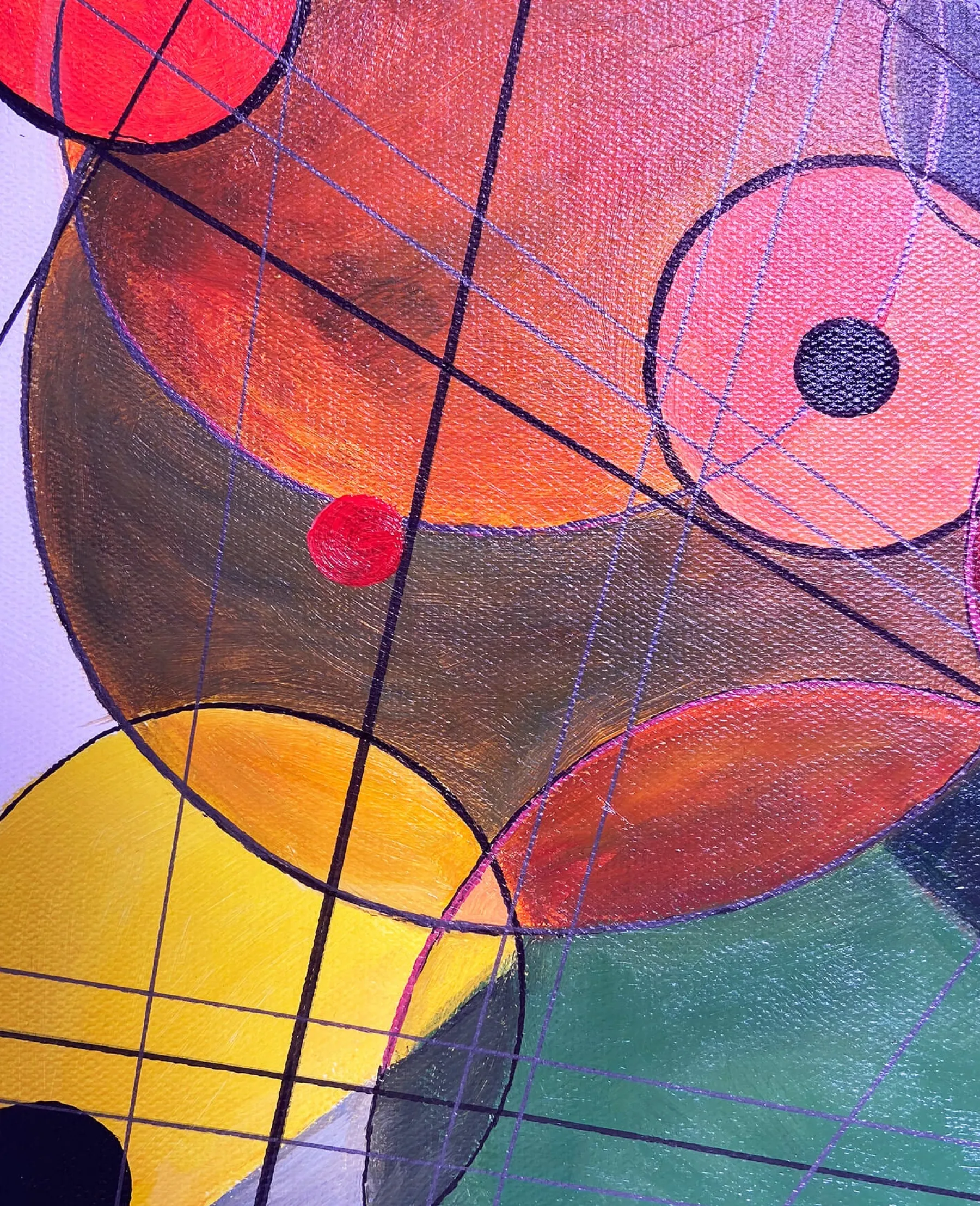 Clearance Cercles dans un cercle - Vassily Kandinsky Kandinsky