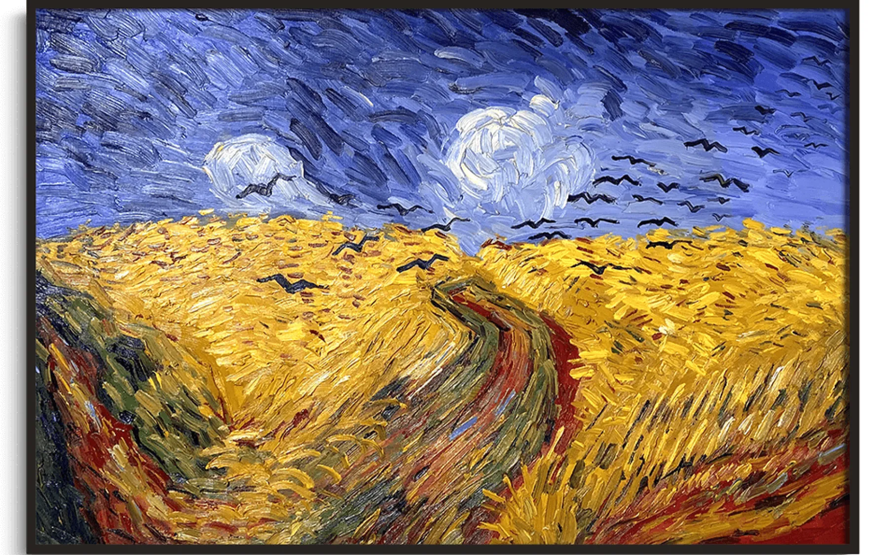 Cheap Champ de blé aux corbeaux - Vincent Van Gogh Van Gogh
