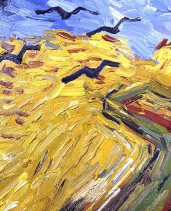 Cheap Champ de blé aux corbeaux - Vincent Van Gogh Van Gogh