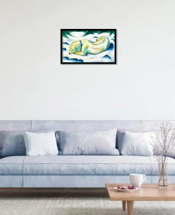 Discount Chien couché dans la neige - Franz Marc Franz Marc
