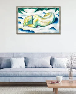 Discount Chien couché dans la neige - Franz Marc Franz Marc
