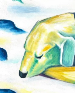Discount Chien couché dans la neige - Franz Marc Franz Marc
