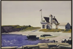 Store Coast Guard Station, Two Lights, Maine - Edward Hopper Hopper