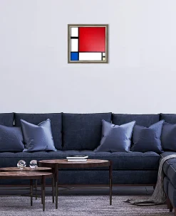 Best Sale Composition II en rouge, bleu et jaune - Piet Mondrian Mondrian