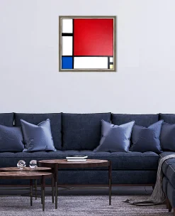 Best Sale Composition II en rouge, bleu et jaune - Piet Mondrian Mondrian