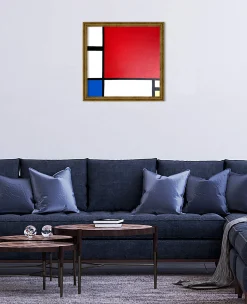 Best Sale Composition II en rouge, bleu et jaune - Piet Mondrian Mondrian