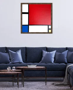 Best Sale Composition II en rouge, bleu et jaune - Piet Mondrian Mondrian