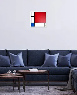 Best Sale Composition II en rouge, bleu et jaune - Piet Mondrian Mondrian