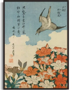 Fashion Coucou et azalées - Hokusai Hokusai