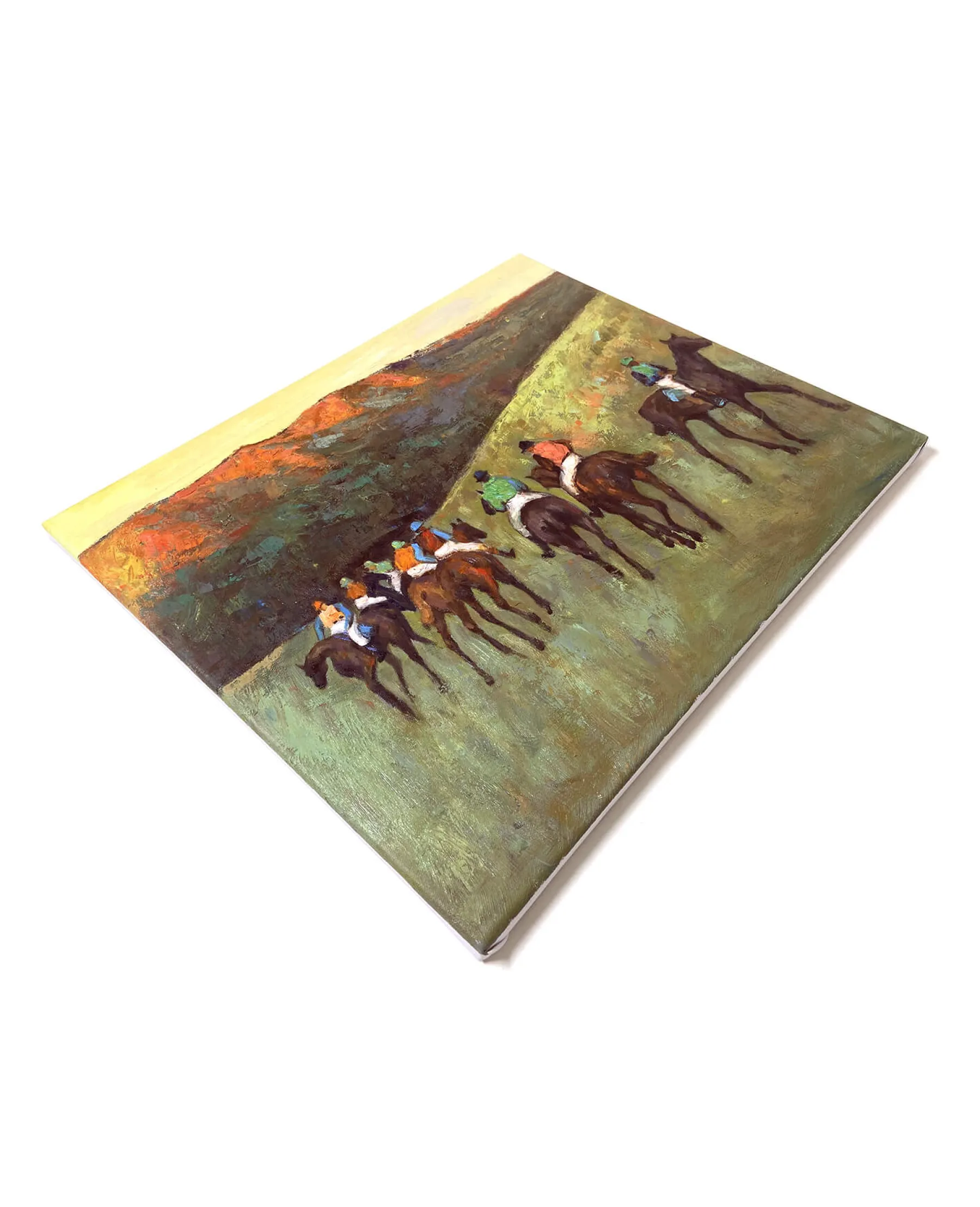 Cheap Course de chevaux dans un paysage - Edgar Degas Degas