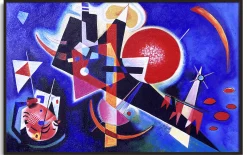 Cheap Dans le bleu - Vassily Kandinsky Kandinsky