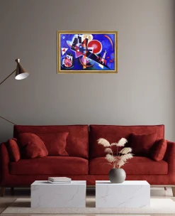 Cheap Dans le bleu - Vassily Kandinsky Kandinsky