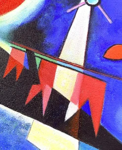 Cheap Dans le bleu - Vassily Kandinsky Kandinsky