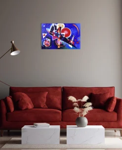 Cheap Dans le bleu - Vassily Kandinsky Kandinsky