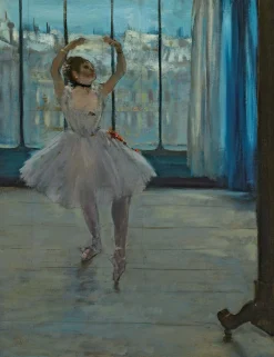 Fashion Danseuse posant pour un photographe - Edgar Degas Degas