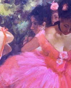 Hot Danseuses en rose - Edgar Degas Degas