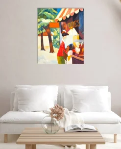 Flash Sale Devant la boutique de chapeaux - August Macke Macke