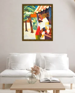 Flash Sale Devant la boutique de chapeaux - August Macke Macke