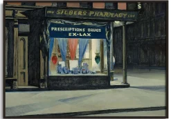 Cheap Drugstore - Edward Hopper Hopper