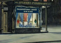 Cheap Drugstore - Edward Hopper Hopper