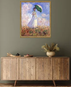 Flash Sale Femme à l'ombrelle tournée vers la droite - Claude Monet Monet