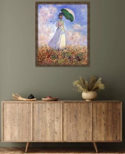 Flash Sale Femme à l'ombrelle tournée vers la droite - Claude Monet Monet