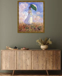 Flash Sale Femme à l'ombrelle tournée vers la droite - Claude Monet Monet