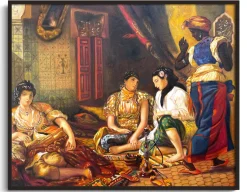 Store Femmes d’Alger dans leur appartement – Eugène Delacroix Delacroix