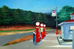 Cheap Gas - Edward Hopper Hopper