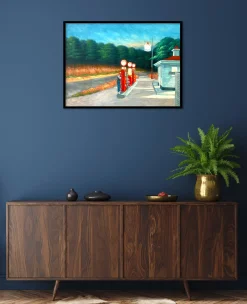 Cheap Gas - Edward Hopper Hopper