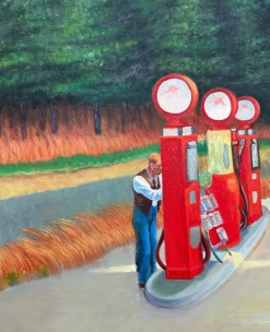Cheap Gas - Edward Hopper Hopper